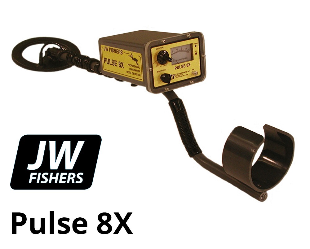 JW Fisher Pulse 8X Unterwasser Metalldetektor
