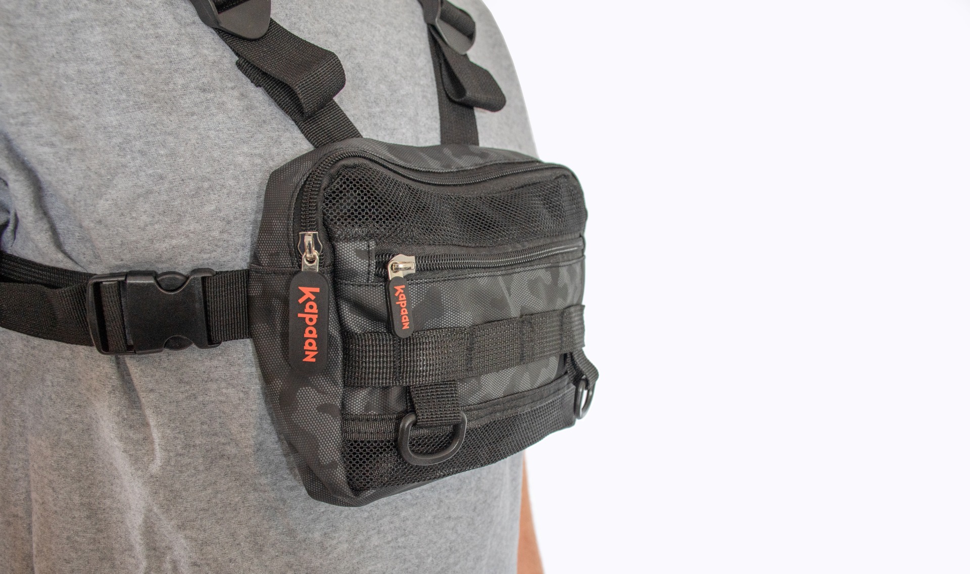 Kapaan Land- und Unterwasser-Fundtasche / Harnisch