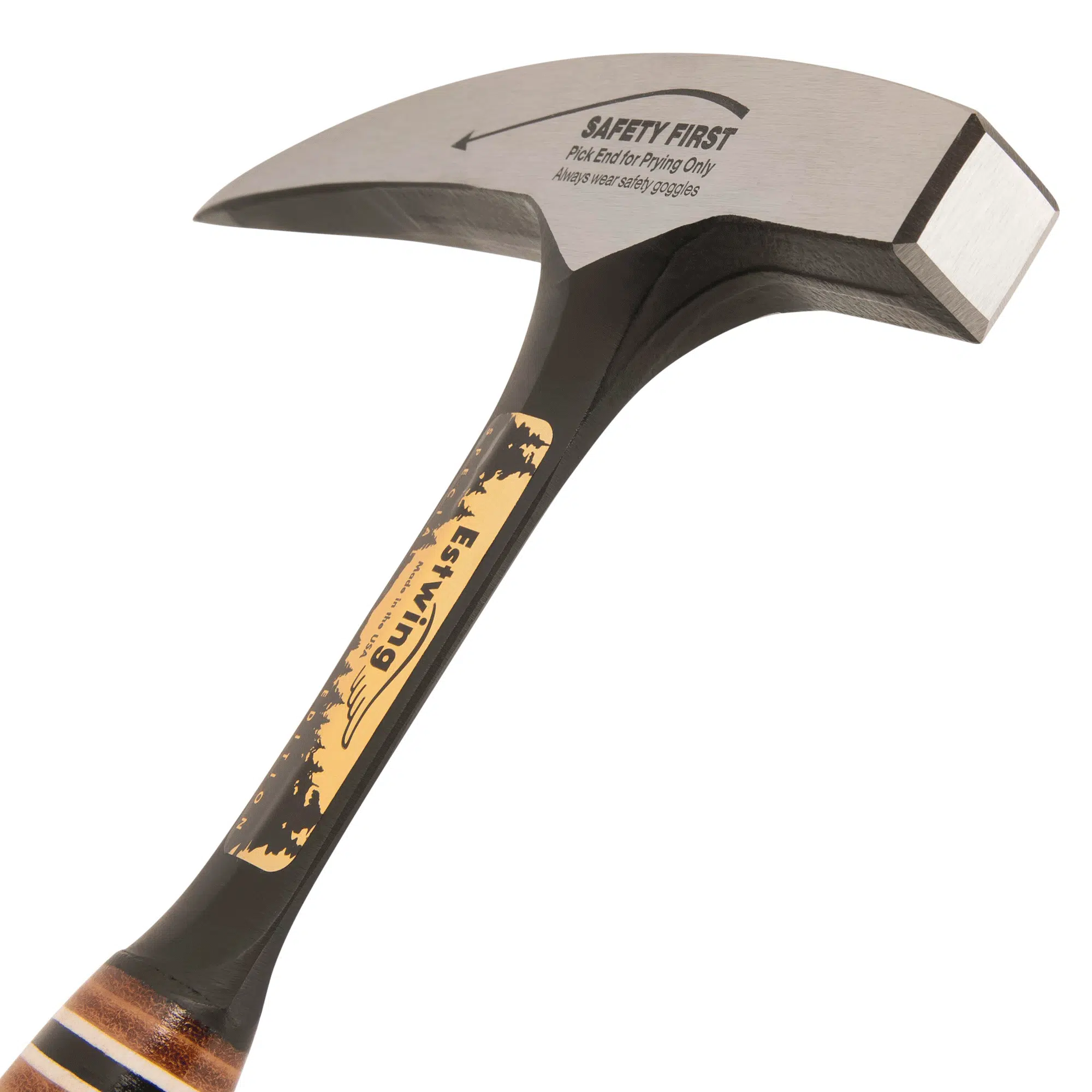 Estwing Geologenhammer / Pickhammer mit Ledergriff (Special Edition) E30SE