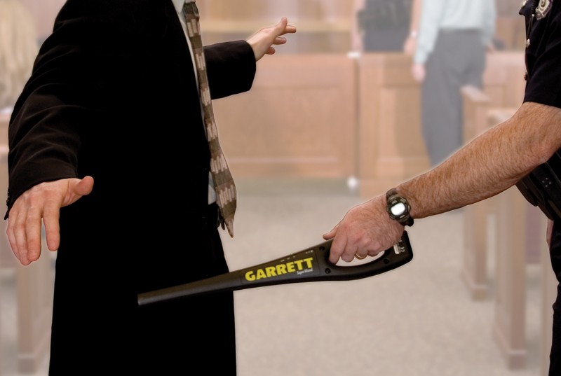 Garrett SuperWand mit 9 Volt Batterie