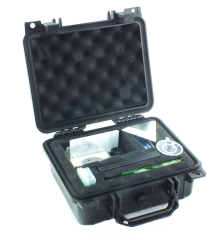 Hochwertiges Wiege-Set 'SUPER DELUXE - XXL' Digitale Labor-Feinwaage 0,001 gr bis 50 gr - 4 Waagschalen - Pinzette - Magnet - Sammelgläser - Lupe