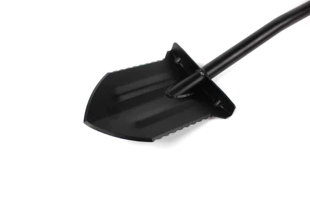 Swagier Scoop - gehärteter Spaten V2 mit gebogenem Stiel