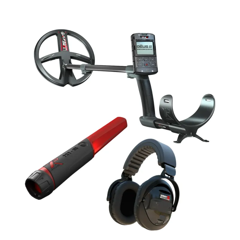 XP DEUS 2 II 22 FMF RC WSA XL ST Metalldetektor, 22cm Spule, WSA2 XL ST Kopfhörer + Gratis Mi6 (DEUS2-22FMFRCWSAXLSTG)