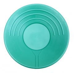 Goldwaschpfanne Sona Basic 14" - 35 cm grün Kunststoff