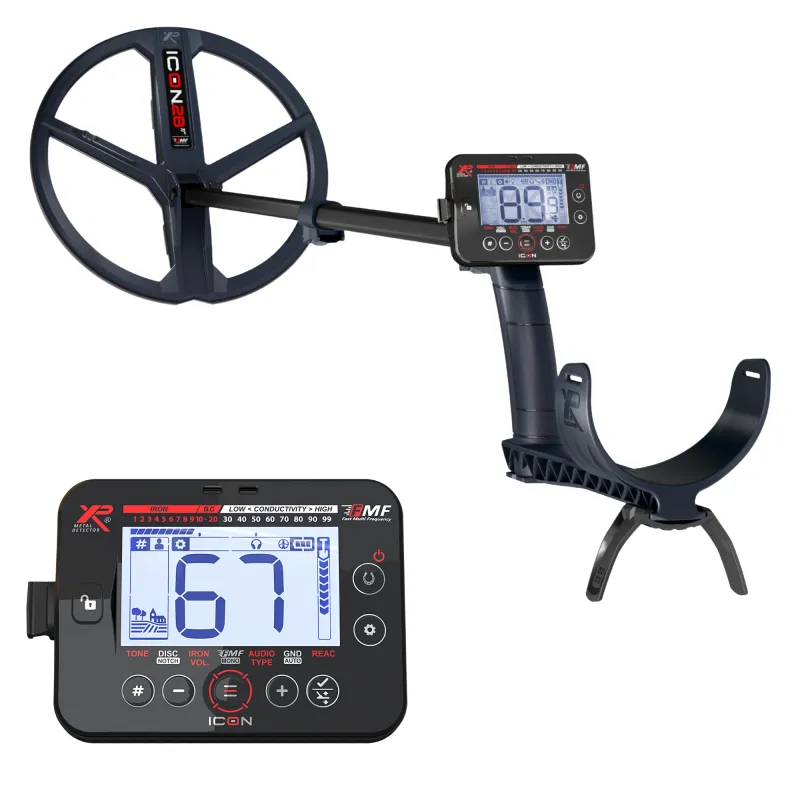 XP Icon Metalldetektor, 28cm Suchspule, kabellos, FMF Multifrequenz (ICON-28FMFRC)