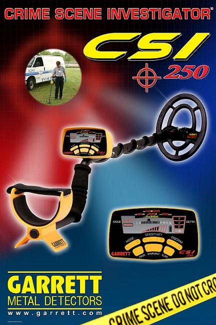 Garrett CSI 250 "Crime Scene" Metalldetektor