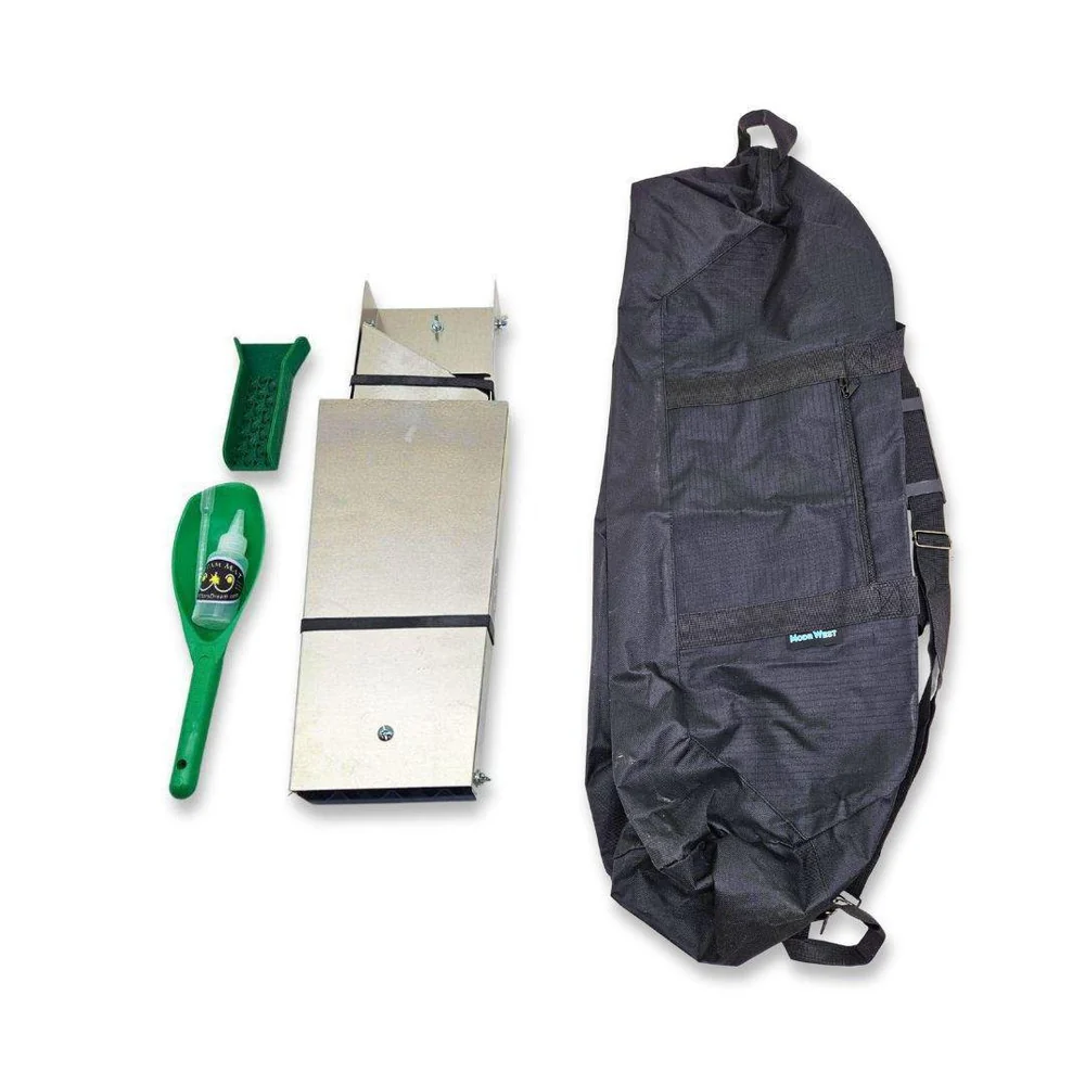 6X39 Gold Folding Sluice Box | Mini-Dredge Edition