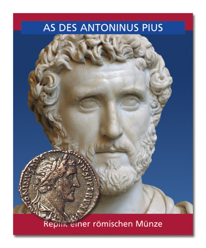 As des Antoninus Pius - Münzreplik
