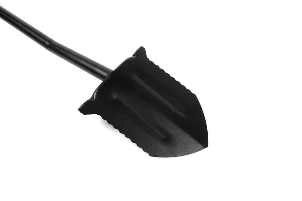 Swagier Scoop - gehärteter Spaten V2 mit gebogenem Stiel