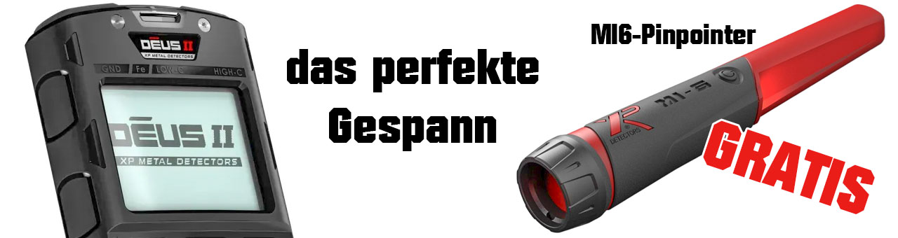 XP Deus 2 plus gratis Pinpointer
